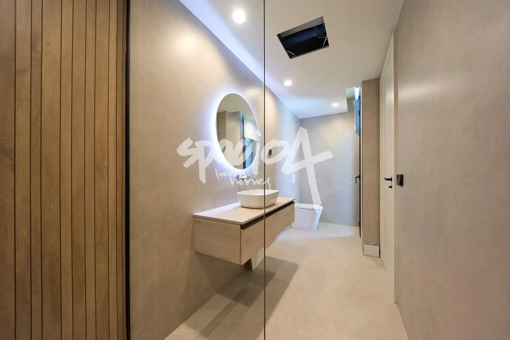 Bathroom of Houses for sale in Boadilla del Monte  with Air Conditioner, Heating and Private garden