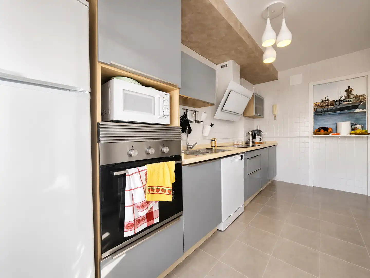 Kitchen of Duplexes for sale in Ayamonte  with Air Conditioner, Heating and Private garden