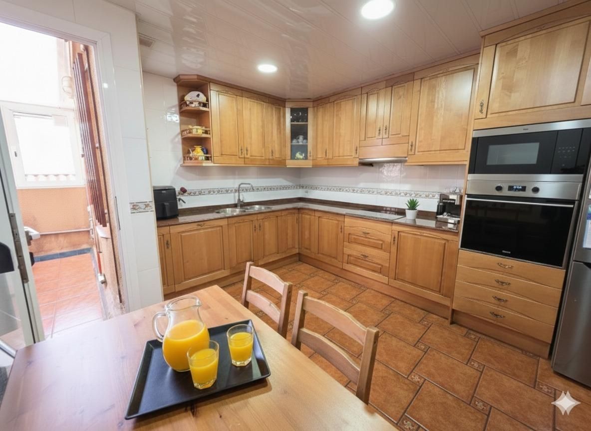 Kitchen of Attic for sale in Montcada i Reixac  with Storage room and Balcony