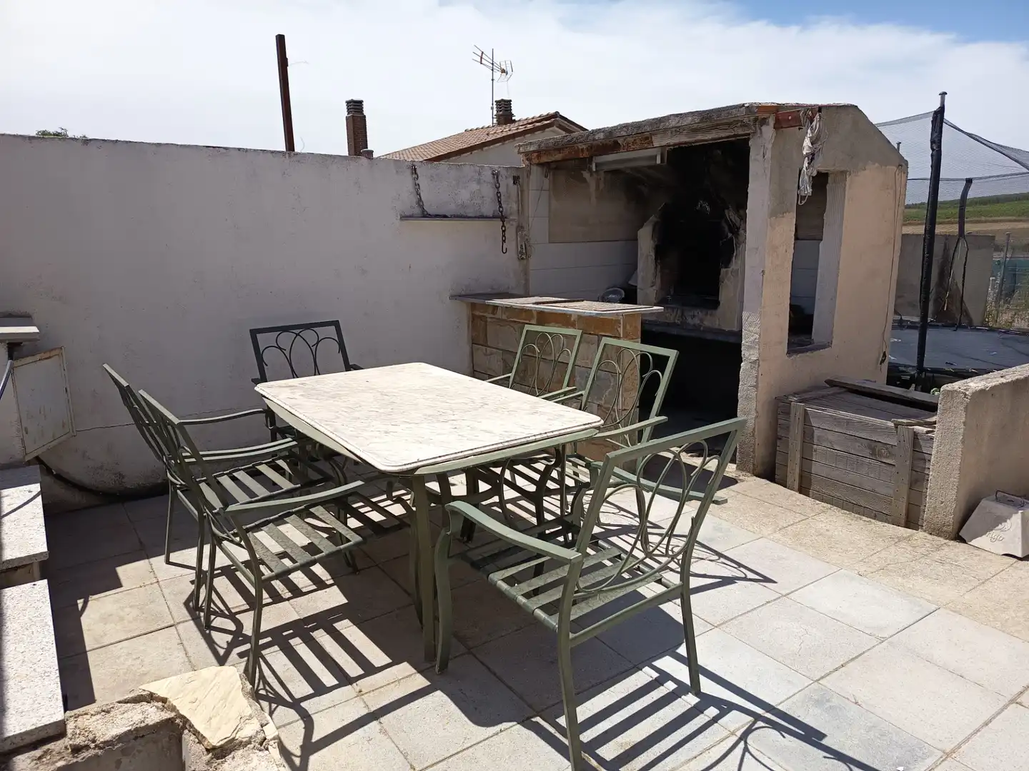Terraza de Casa o chalet en venta en El Viso de San Juan con Aire acondicionado, Jardín privado y Terraza