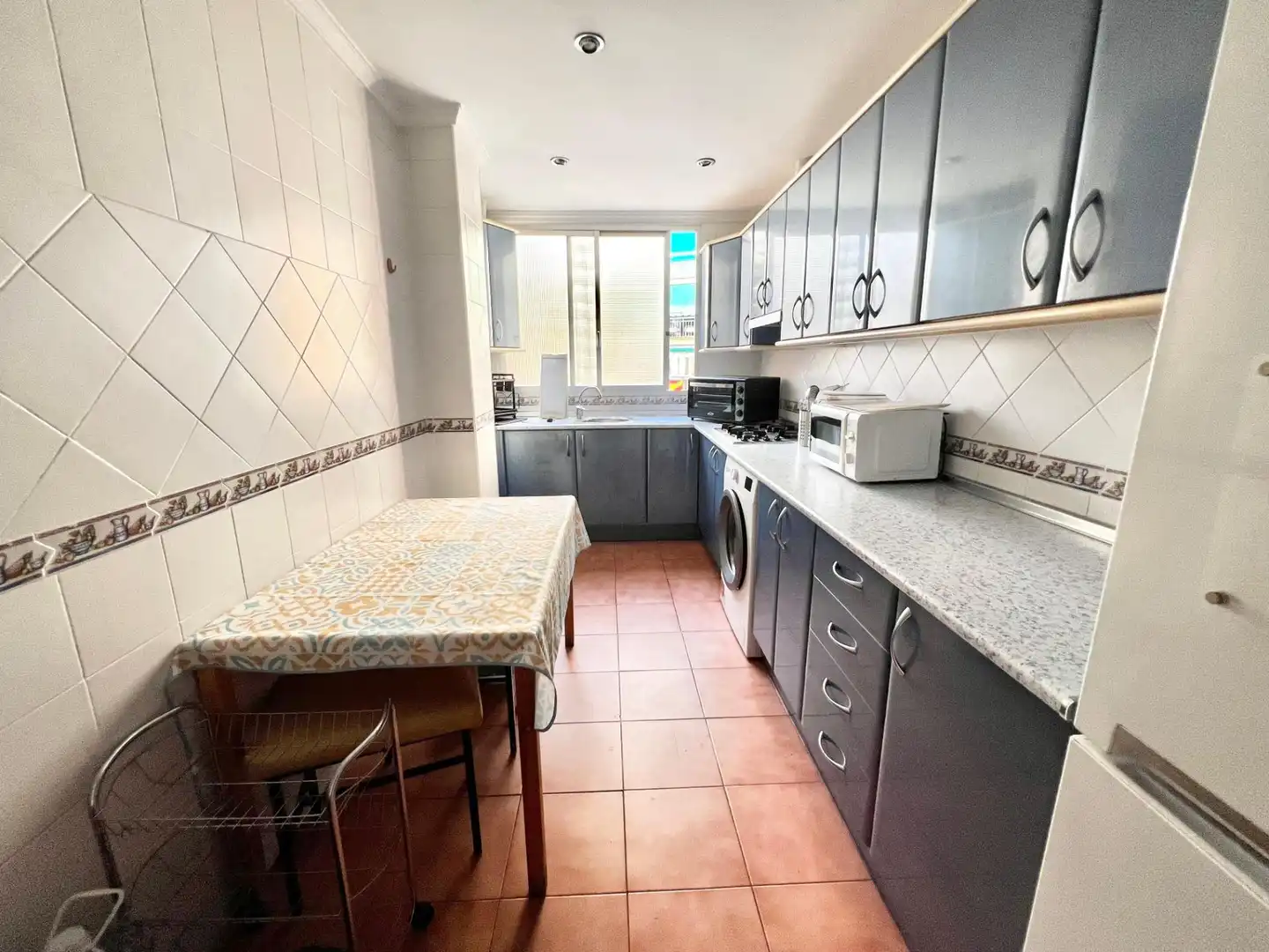 Kitchen of Flat for rent in Málaga  with Terrace and Furnished