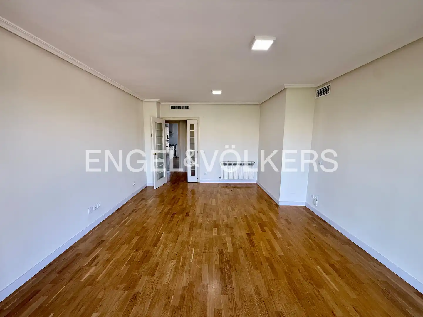 Esszimmer von Wohnung zur Miete in Madrid mit Klimaanlage, Heizung und Parkett
