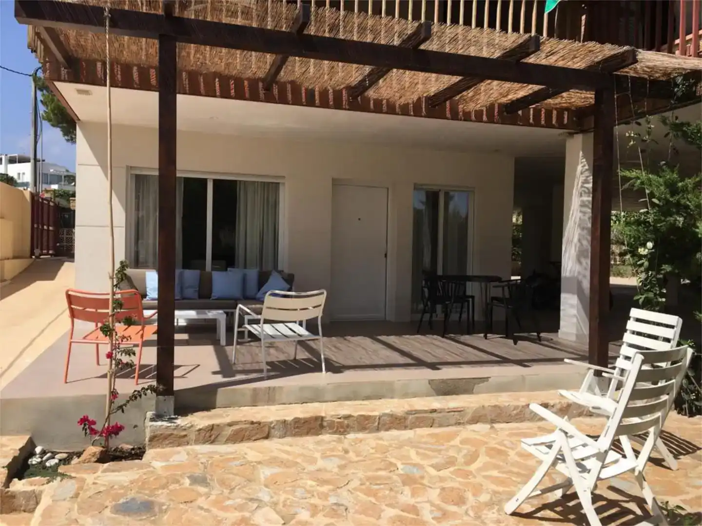 Terrassa de Planta baixa de lloguer en Águilas amb Aire condicionat, Jardí privat i Piscina