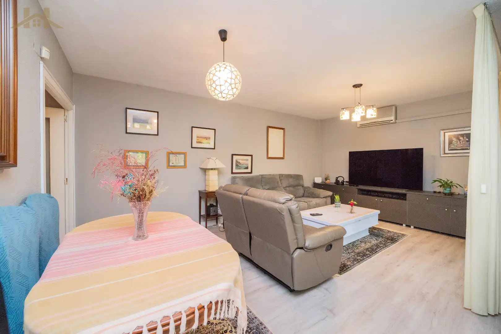 Wohnzimmer von Wohnung zum Verkauf in Villaviciosa de Odón mit Klimaanlage, Heizung und Terrasse