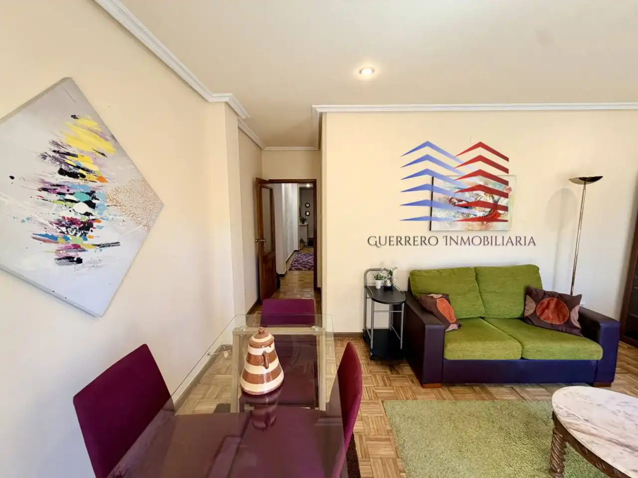 Vista exterior de Apartamento de alquiler en Ourense Capital  con Calefacción, Parquet y Amueblado