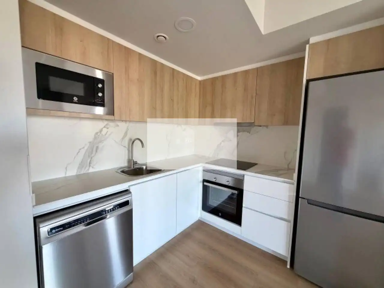 Kitchen of Flat for rent in Terrassa  with Air Conditioner, Heating and Parquet flooring