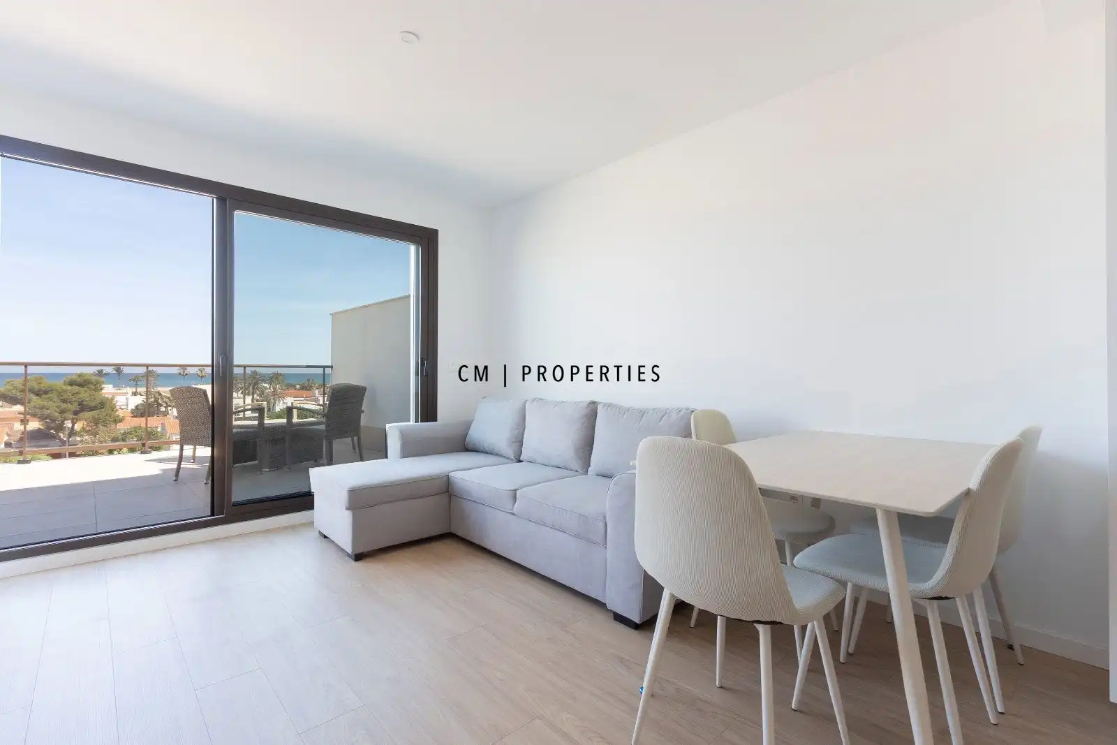Terraza de Ático de alquiler en Sagunto / Sagunt con Aire acondicionado, Calefacción y Parquet