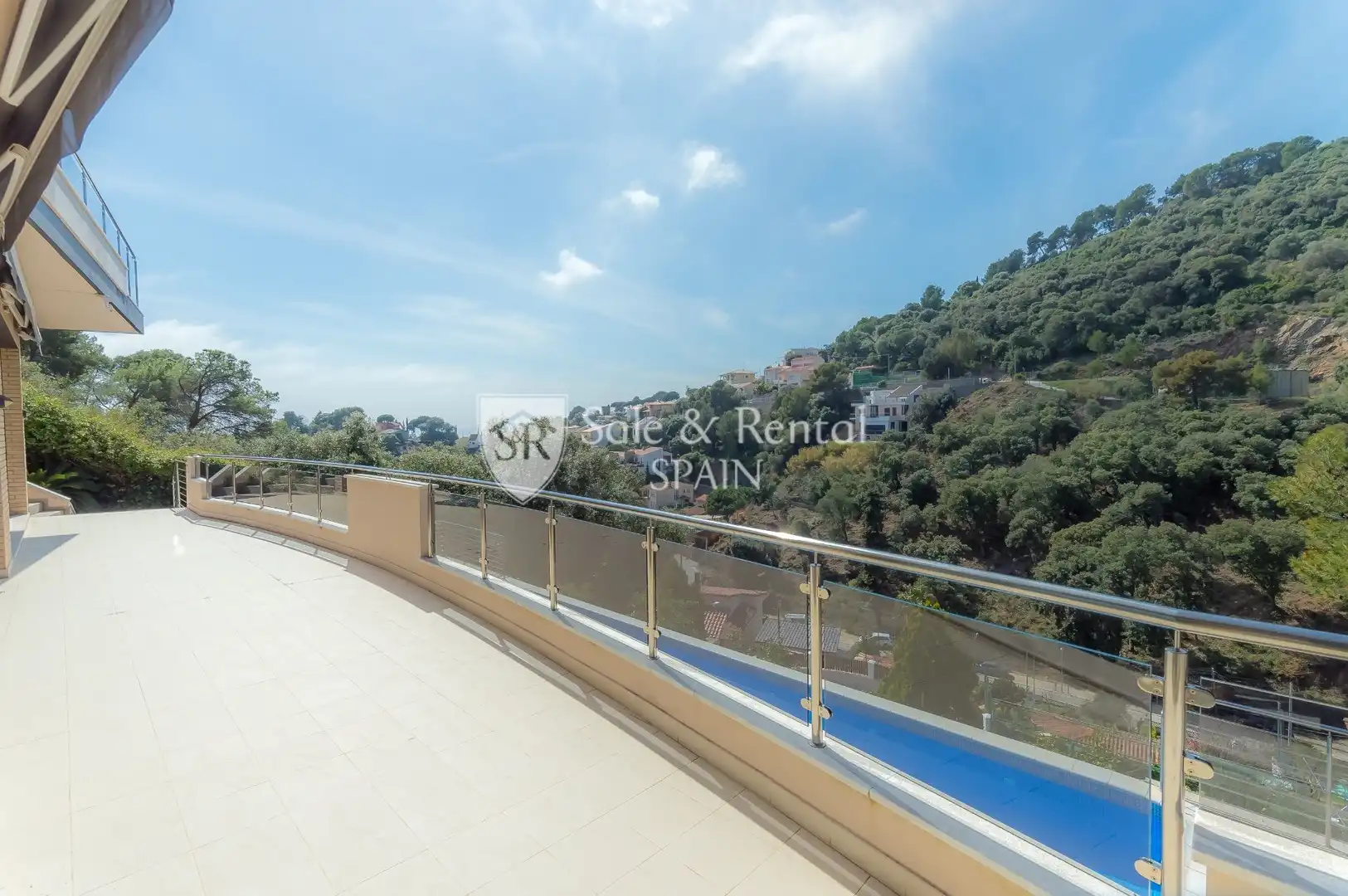 Terrace of Houses for sale in Santa Susanna  with Air Conditioner, Heating and Private garden