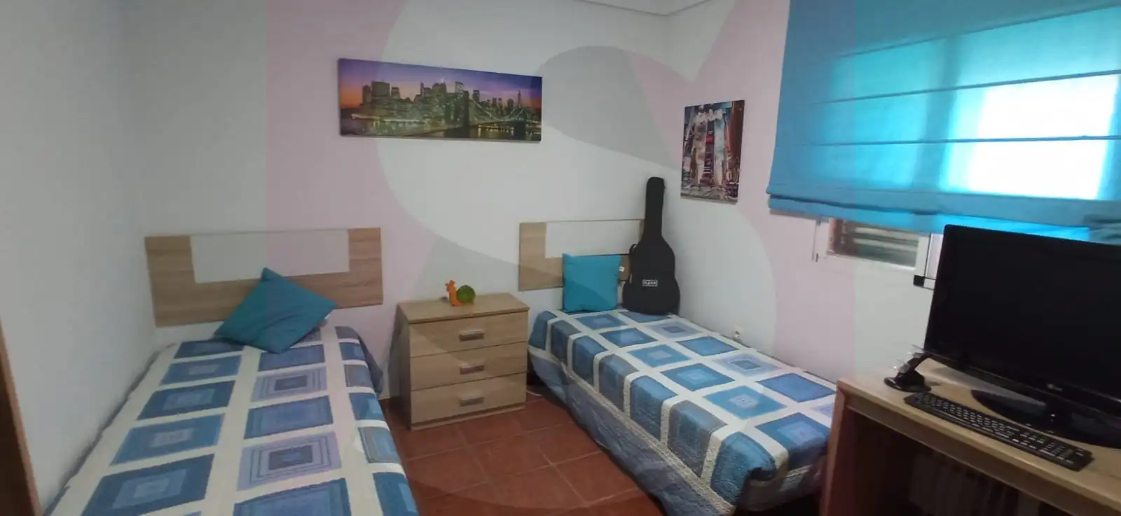 Habitación de Casa o chalet en venta en Badajoz con Aire acondicionado, Calefacción y Jardín privado