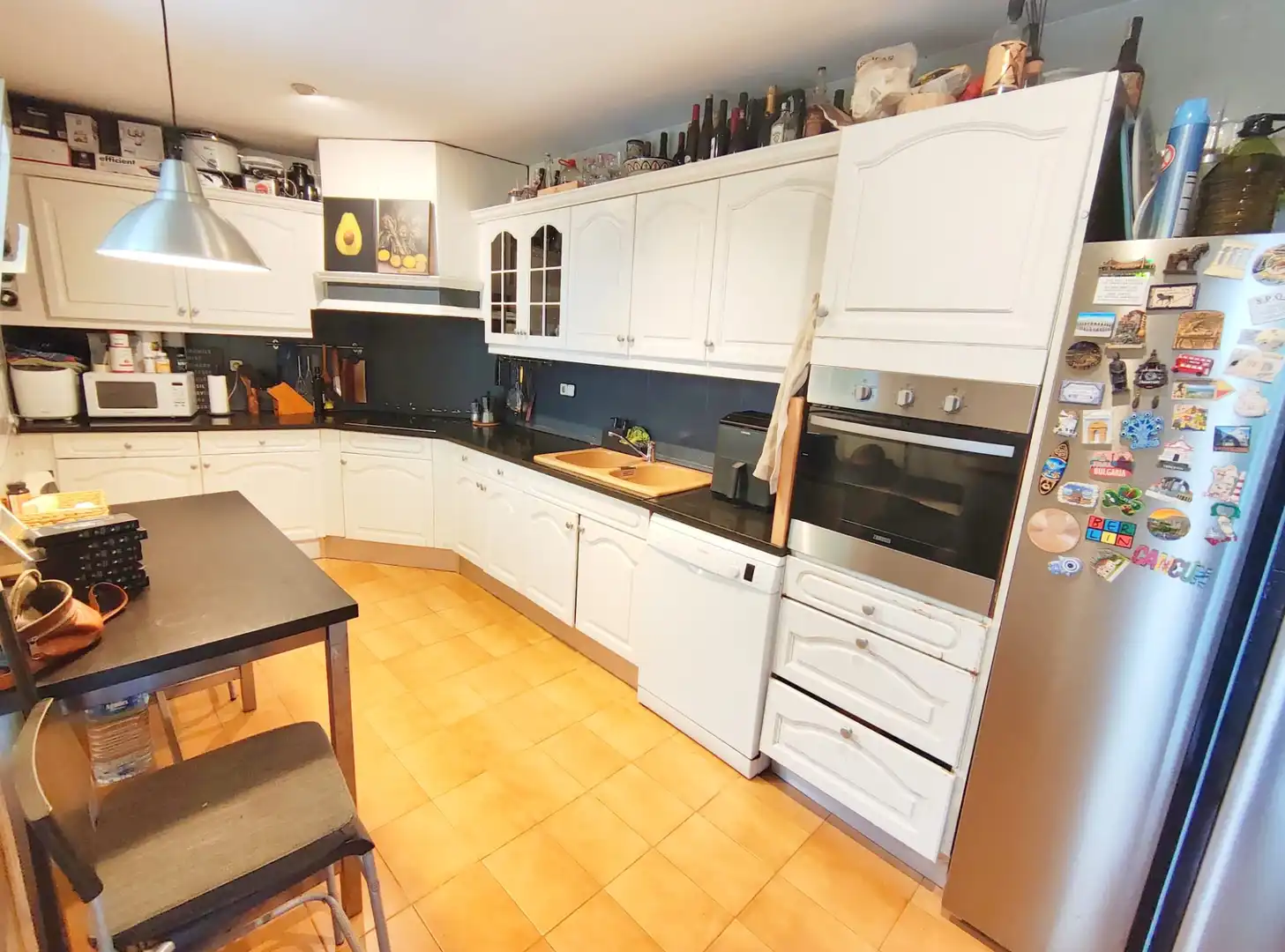 Küche von Haus oder Chalet zum Verkauf in Blanes mit Heizung, Privatgarten und Terrasse