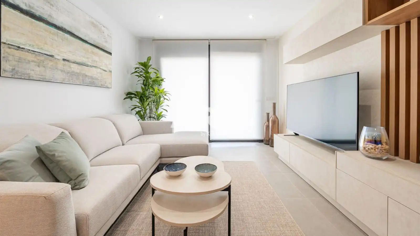 Sala de estar de Piso en venta en Capdepera con Aire acondicionado, Calefacción y Jardín privado