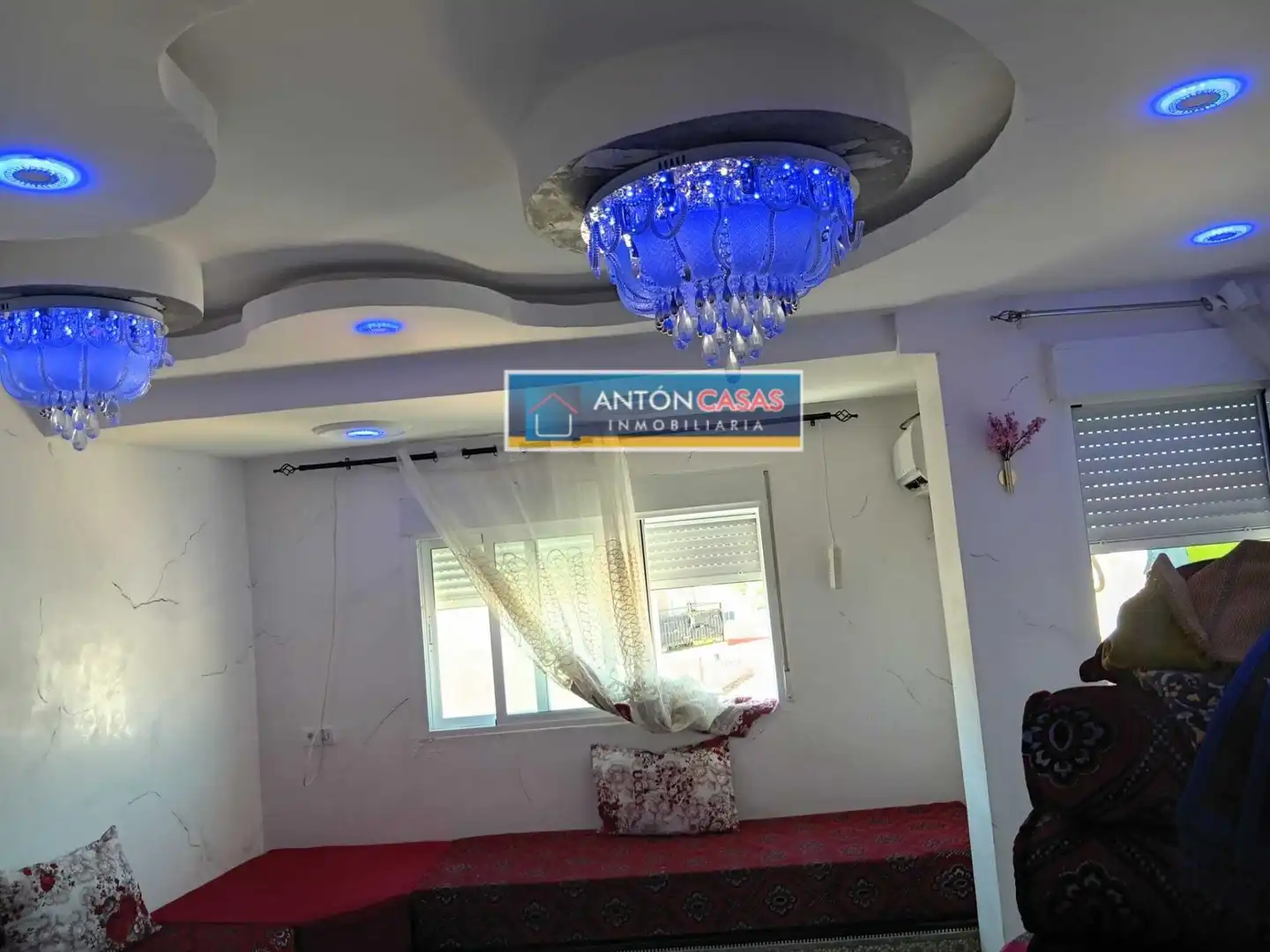 Sala de estar de Piso en venta en Novelda con Aire acondicionado, Amueblado y Balcón