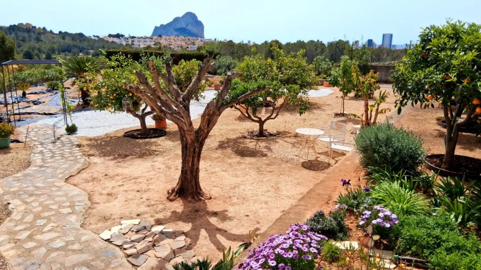 Jardí de Casa o xalet en venda en Calpe / Calp amb Aire condicionat, Calefacció i Jardí privat