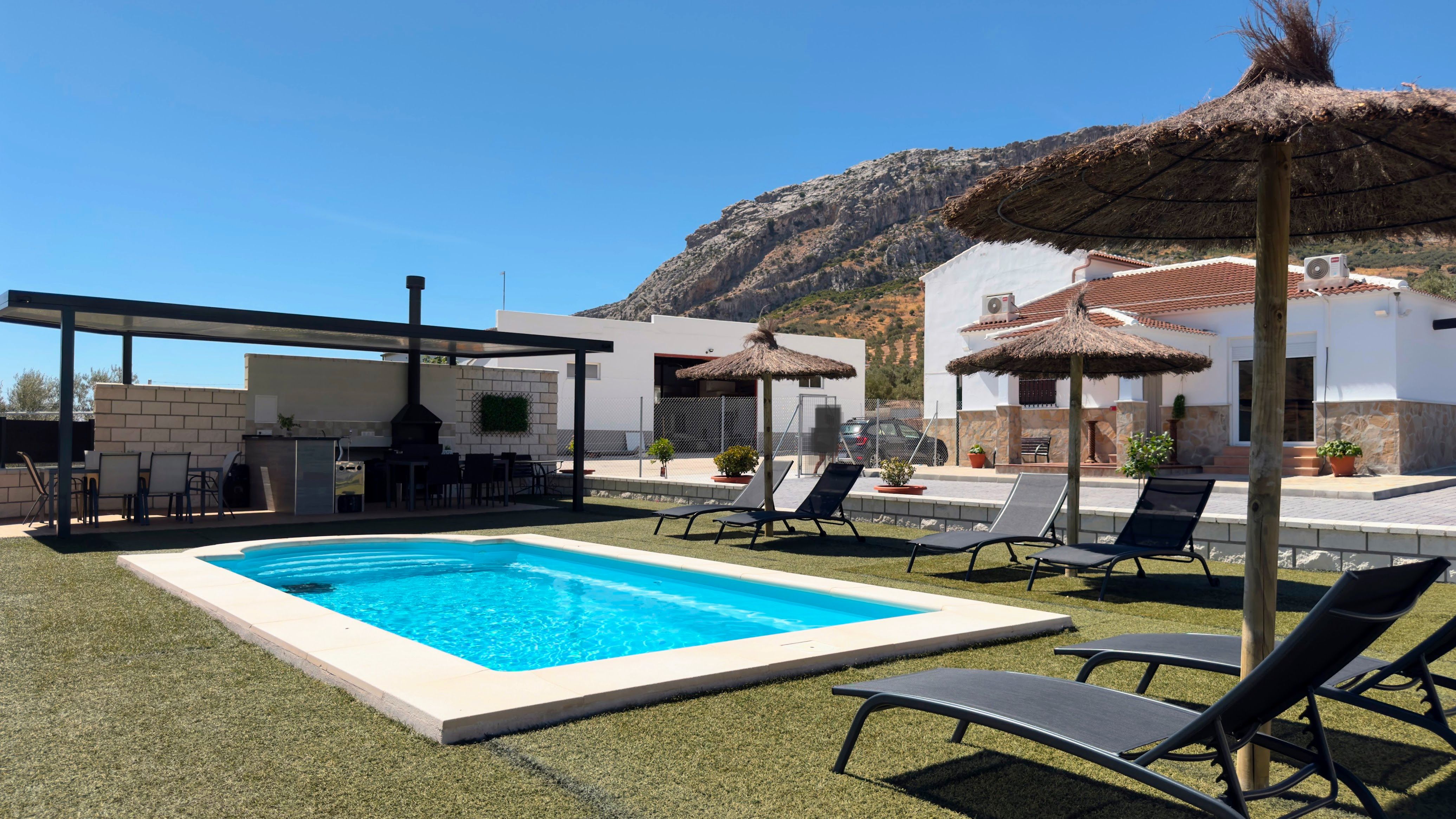 Garden of Country house to rent in Valle de Abdalajís  with Private garden, Terrace and Alarm