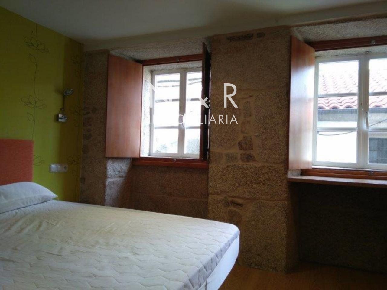 Bedroom of Apartment to rent in Santiago de Compostela   with Heating and Furnished