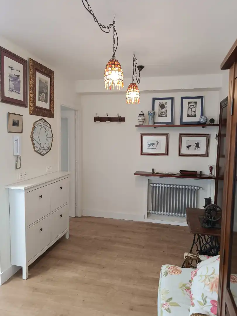 Dining room of Flat for sale in Oviedo   with Heating, Parquet flooring and Storage room