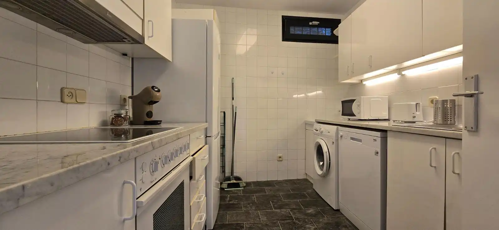 Küche von Maisonette zur Miete in Bolvir mit Heizung, Parkett und Terrasse