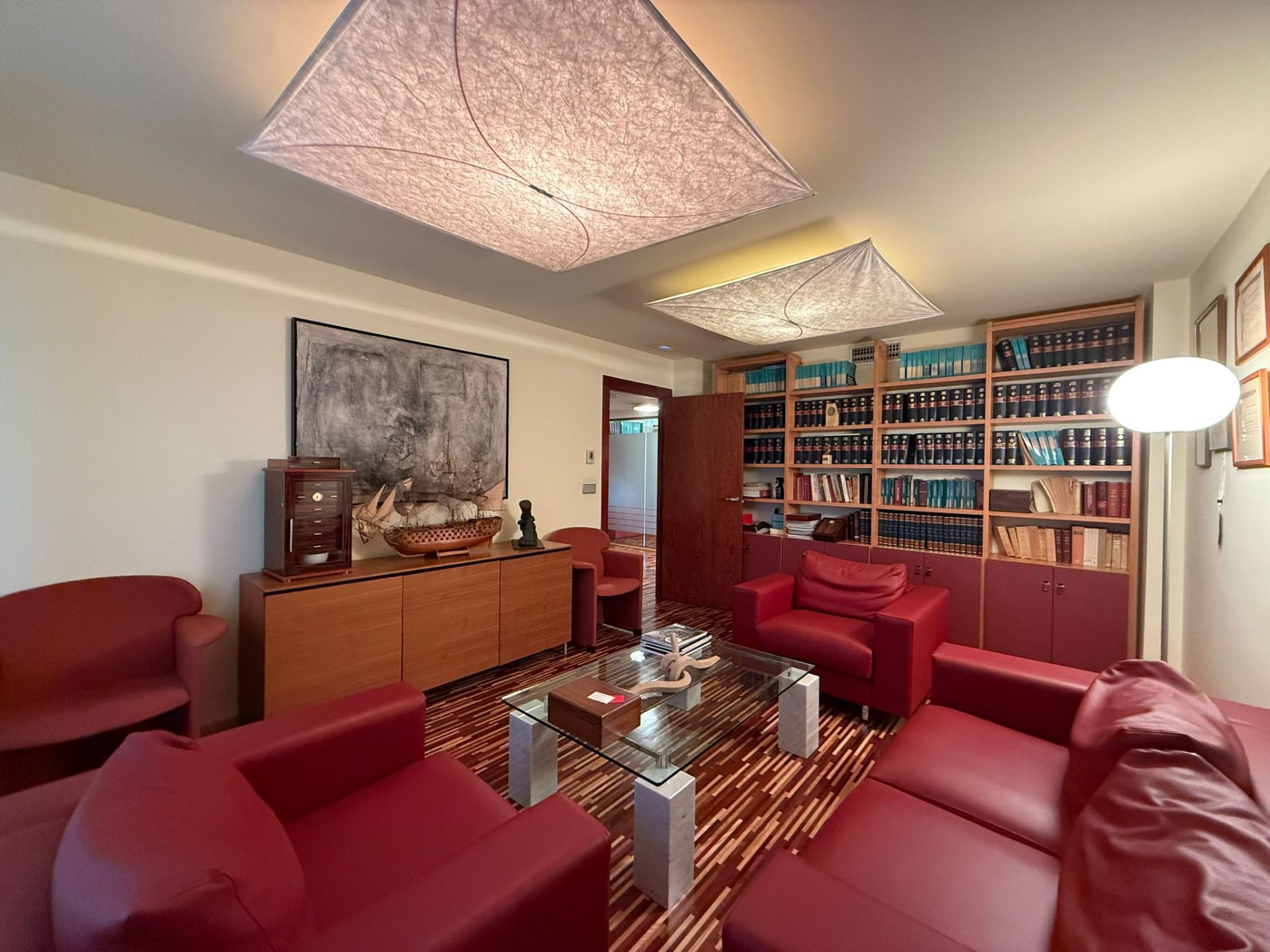 Living room of Apartment for sale in  Murcia Capital  with Air Conditioner, Heating and Parquet flooring