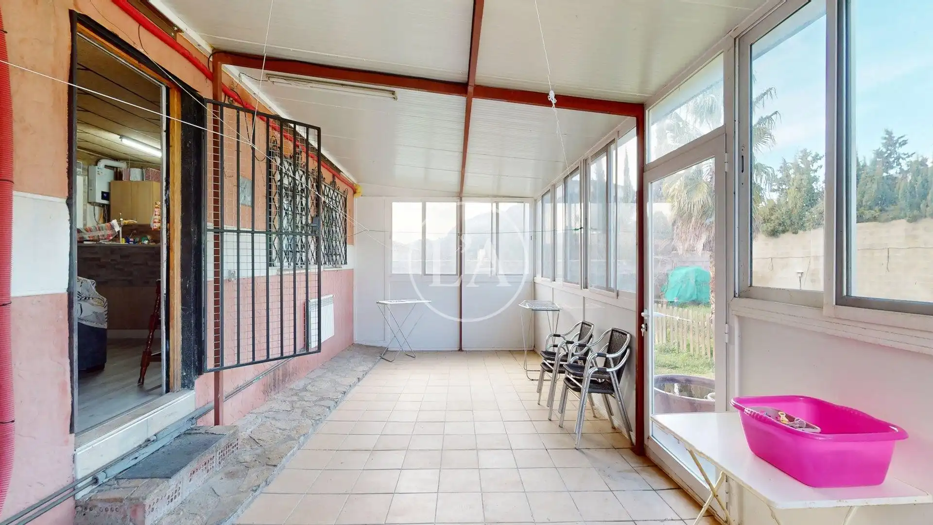 Terrassa de Casa o xalet en venda en Vilanova d'Escornalbou amb Calefacció, Jardí privat i Terrassa