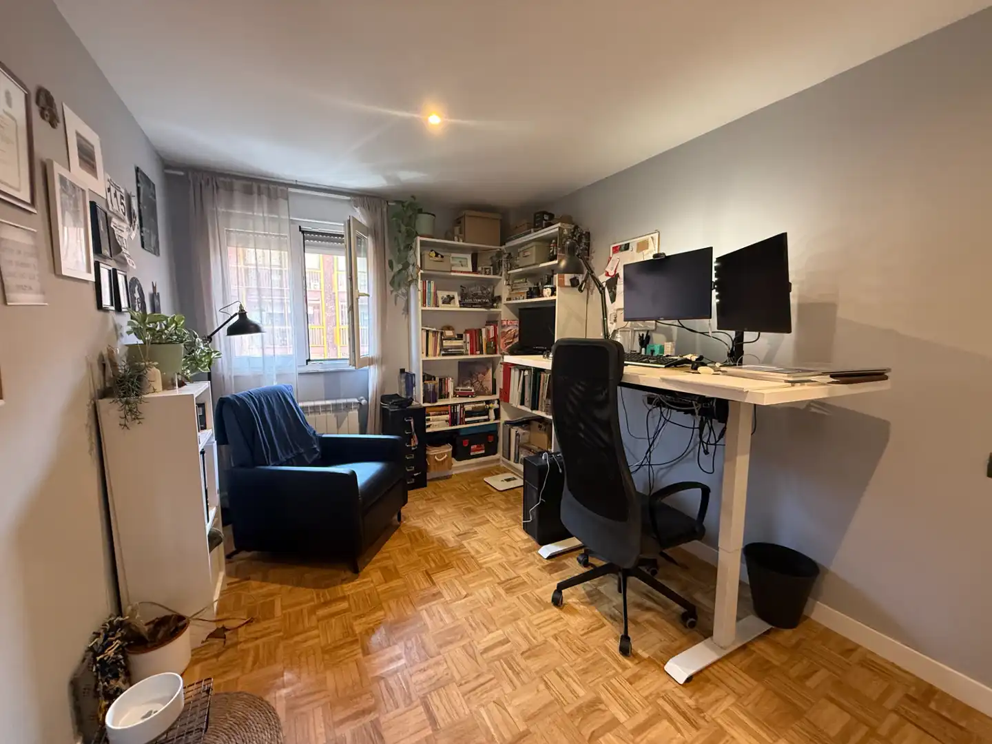 Schlafzimmer von Wohnung zum Verkauf in León Capital  mit Heizung, Parkett und Möbliert