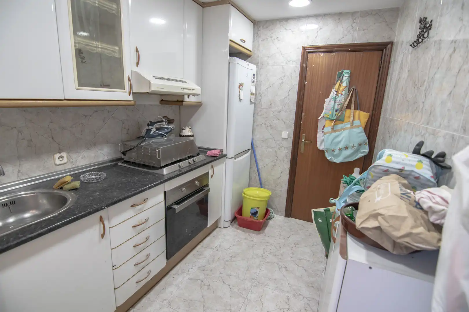Cocina de Casa o chalet en venta en Barcelona con Aire acondicionado y Terraza