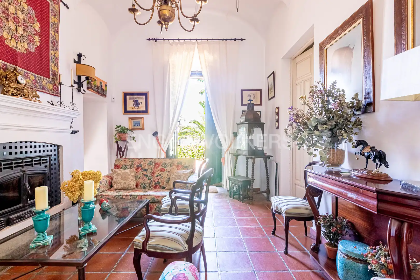 Sala de estar de Casa o chalet en venta en Bienvenida con Calefacción y Jardín privado