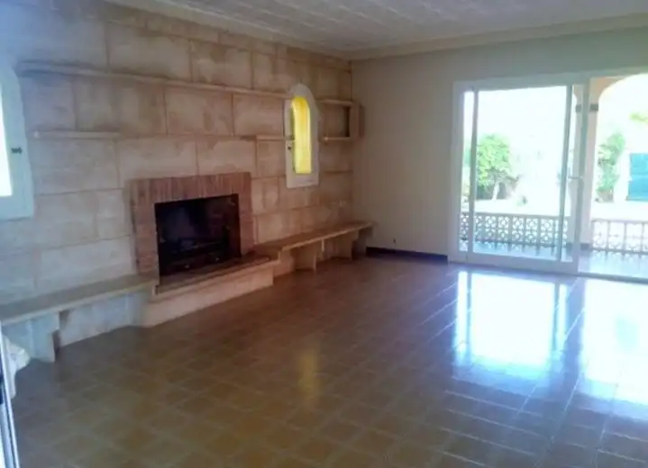 Sala de estar de Casa o chalet de alquiler en Bunyola con Aire acondicionado, Calefacción y Jardín privado