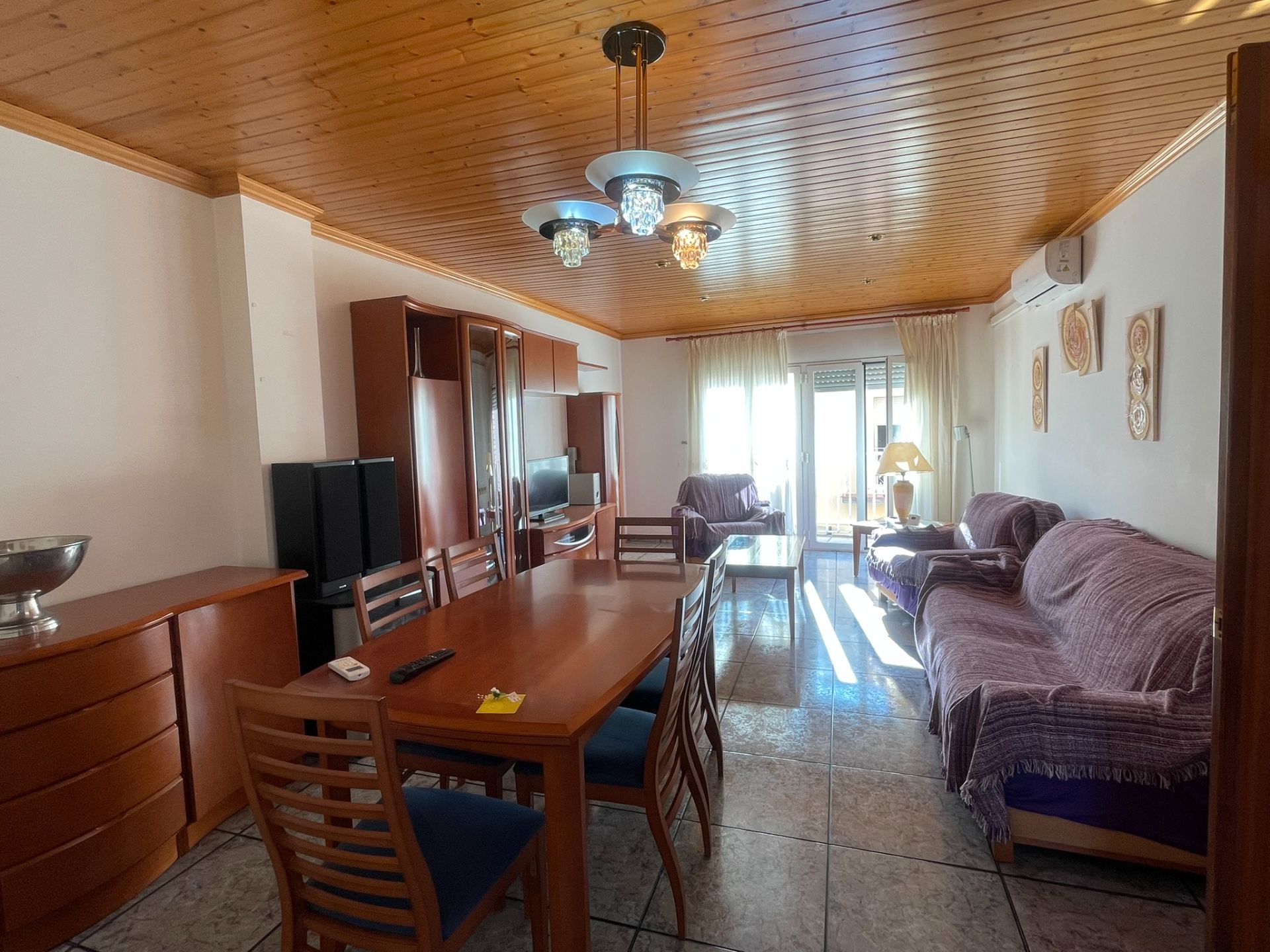 Sala d'estar de Casa o xalet de lloguer en Les Borges Blanques amb Aire condicionat, Calefacció i Terrassa