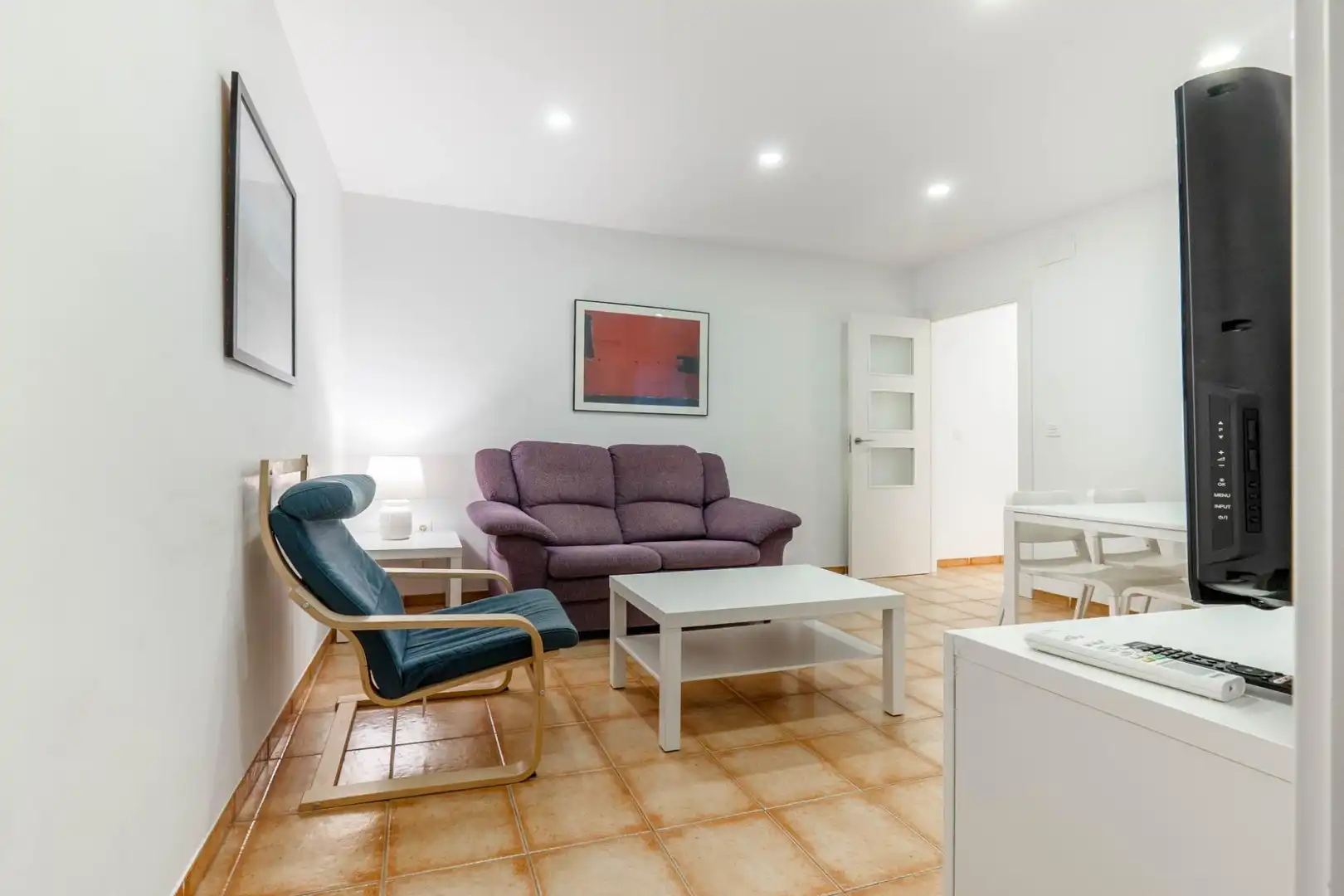 Sala de estar de Piso en venta en Granada con Calefacción