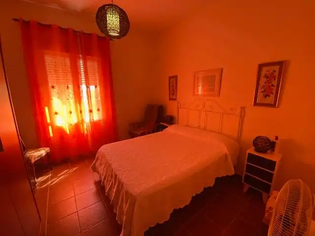 Habitación de Finca rústica de alquiler en Cantillana con Jardín privado, Terraza y Piscina