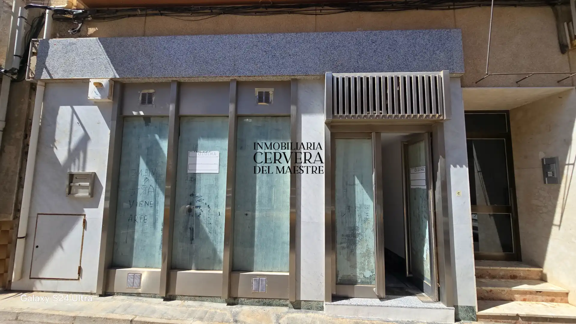Vista exterior de Oficina en venta en Cervera del Maestre
