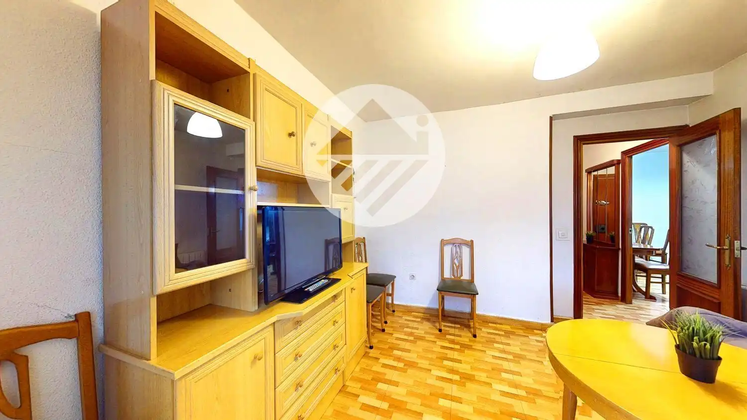 Sala d'estar de Pis en venda en Leganés amb Aire condicionat i Terrassa