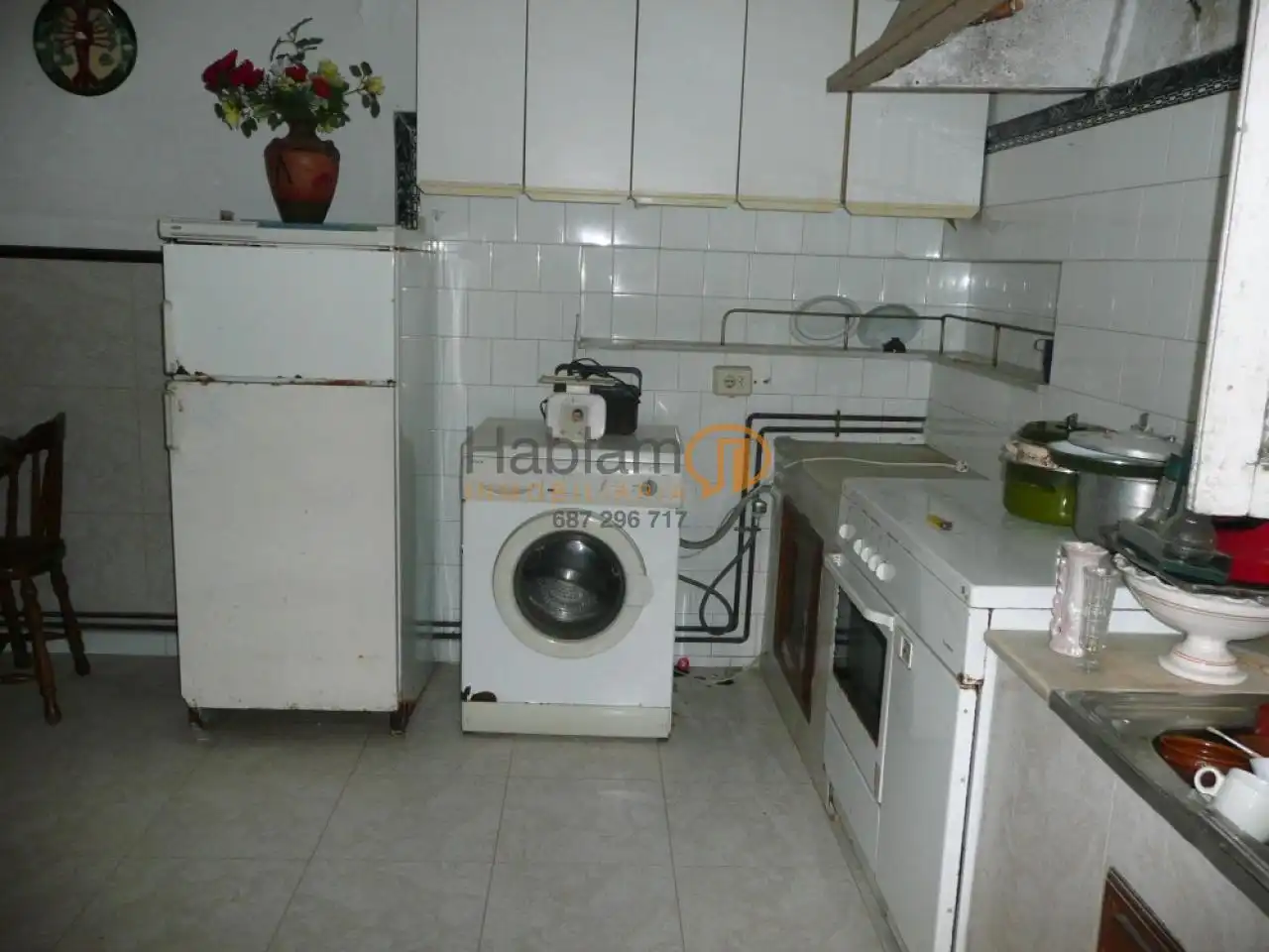 Cuina de Casa o xalet en venda en Cambados amb Jardí privat