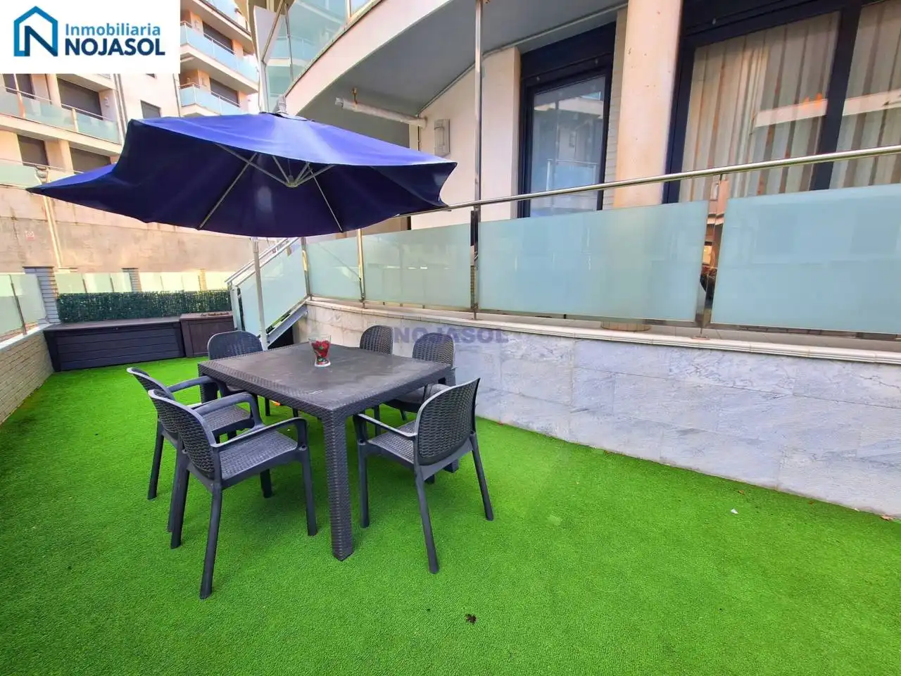 Terrasse von Wohnungen zur Miete in Noja mit Heizung, Privatgarten und Terrasse