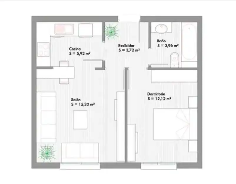Piso en venta en Murcia con Aire acondicionado, Calefacción y Trastero
