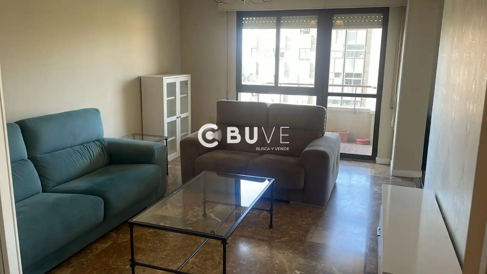 Sala de estar de Piso de alquiler en Valladolid con Calefacción, Terraza y Amueblado