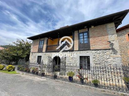 Exterior view of House or chalet for sale in Llanes  with Parquet flooring, Storage room and Furnished