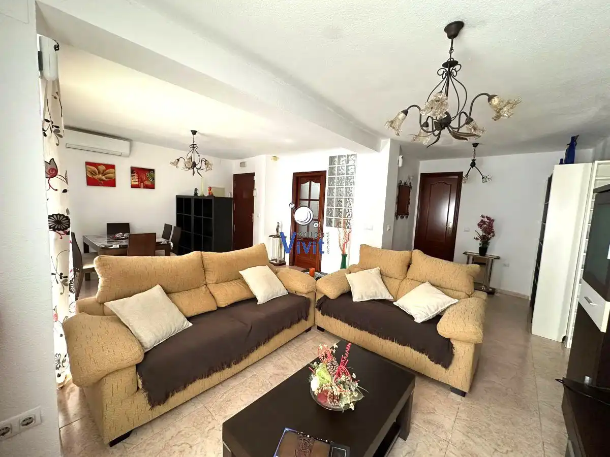 Sala de estar de Piso en venta en Alcalá de Guadaira con Terraza