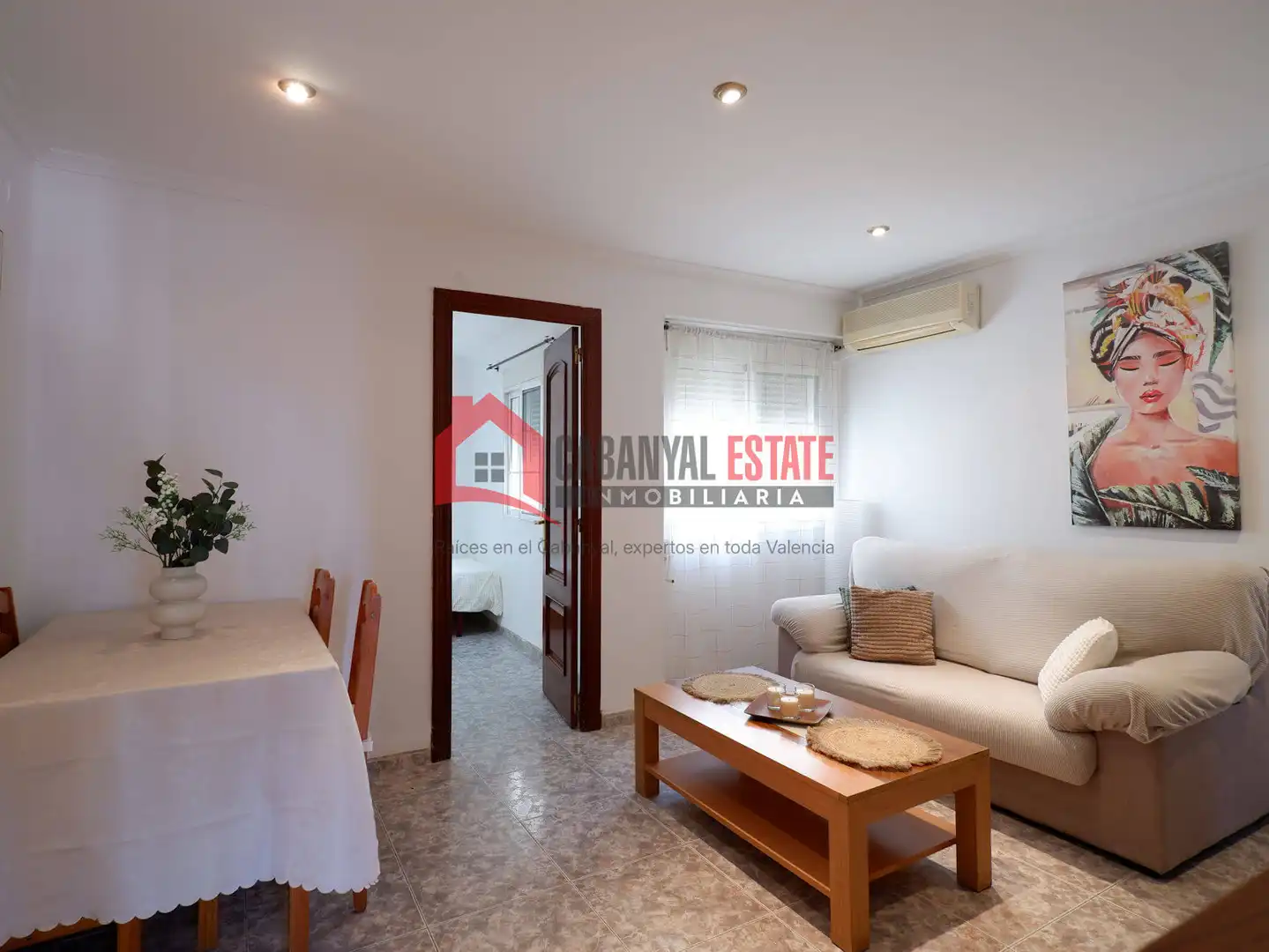 Vista exterior de Apartamento de alquiler en Valencia con Aire acondicionado, Amueblado y Balcón
