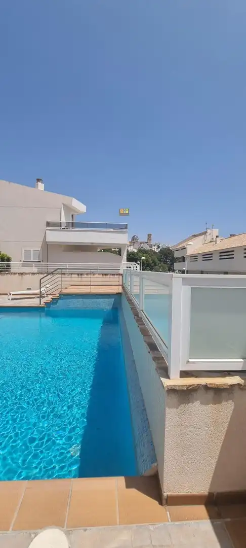 Piscina de Dúplex en venta en Altea con Aire acondicionado, Jardín privado y Terraza