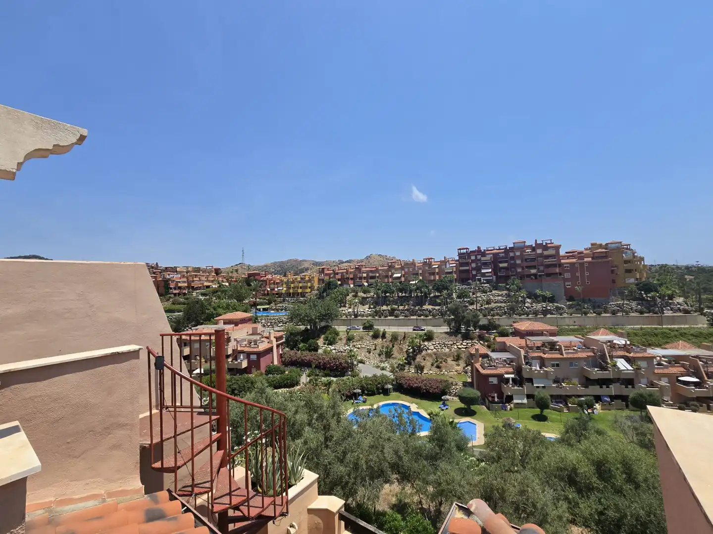Garten von Dachboden zur Miete in Marbella mit Möbliert