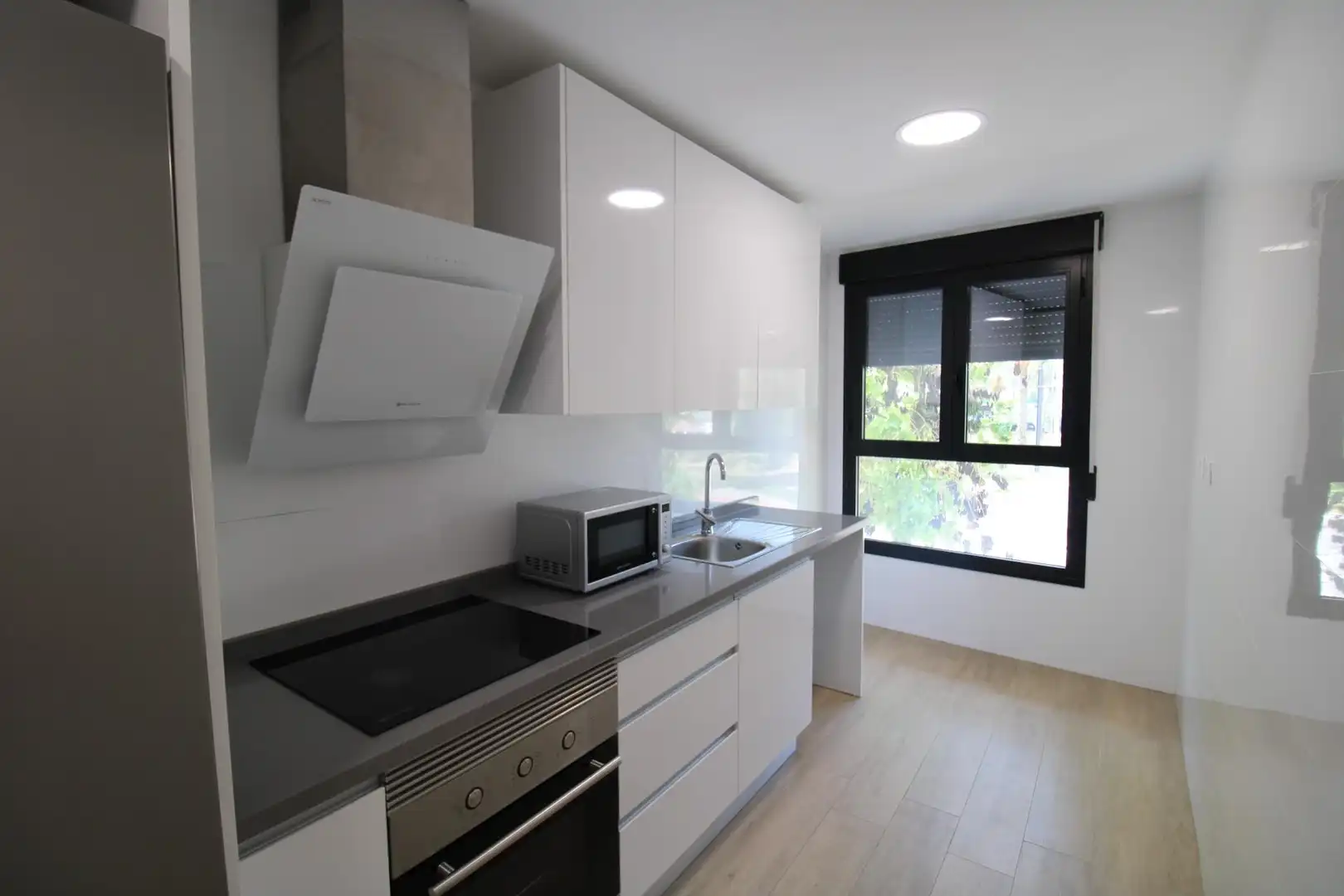 Küche von Wohnung zur Miete in Murcia mit Klimaanlage, Heizung und Möbliert