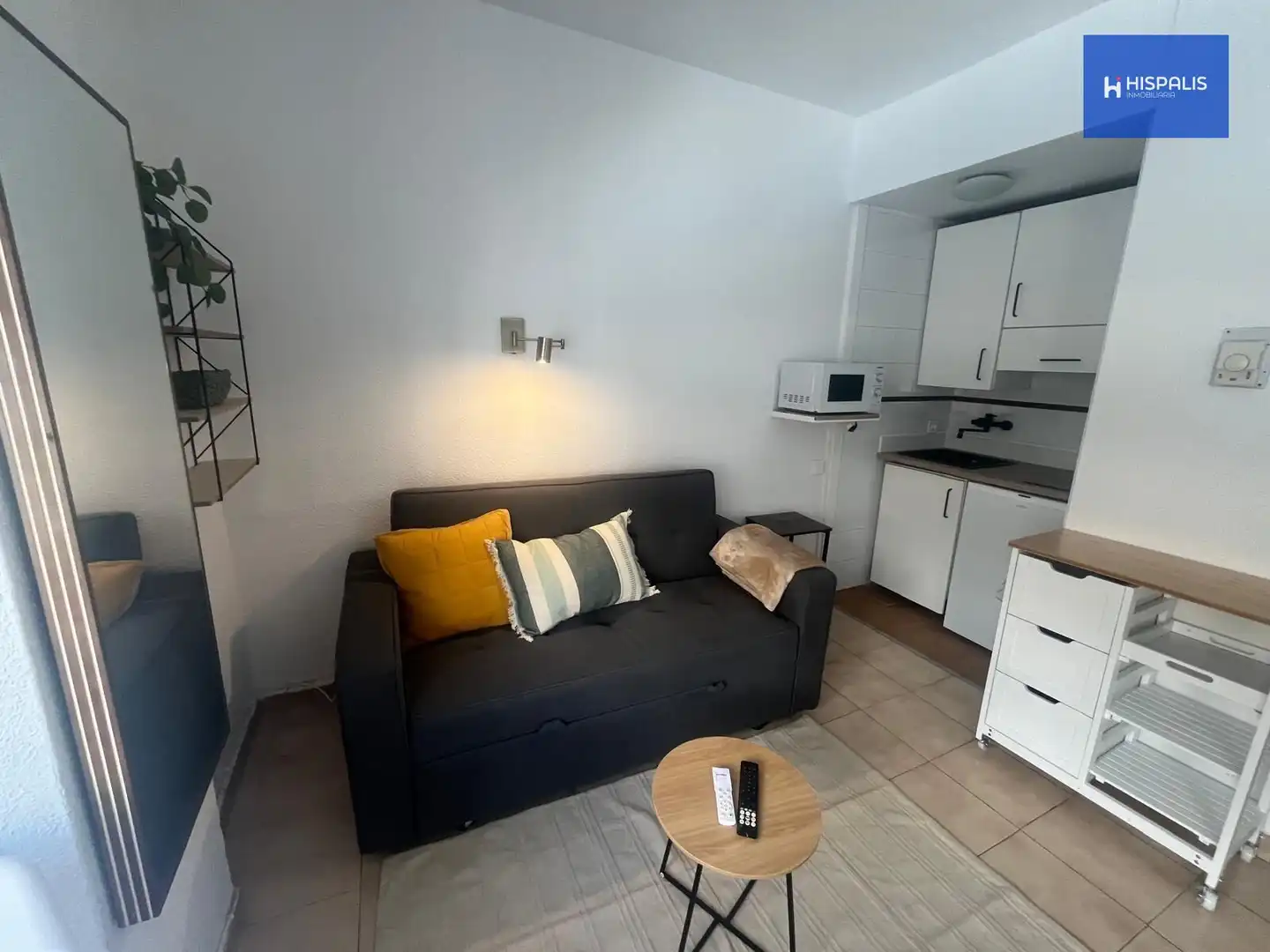 Sala de estar de Estudio de alquiler en Sevilla con Amueblado