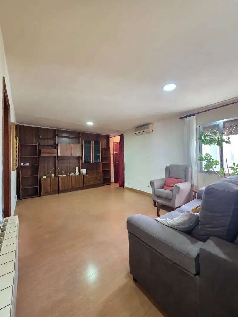 Sala d'estar de Pis en venda en Madrid amb Aire condicionat, Calefacció i Parquet