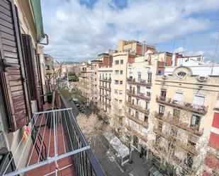 Vista exterior de Pis de lloguer en  Barcelona Capital amb Aire condicionat, Calefacció i Moblat