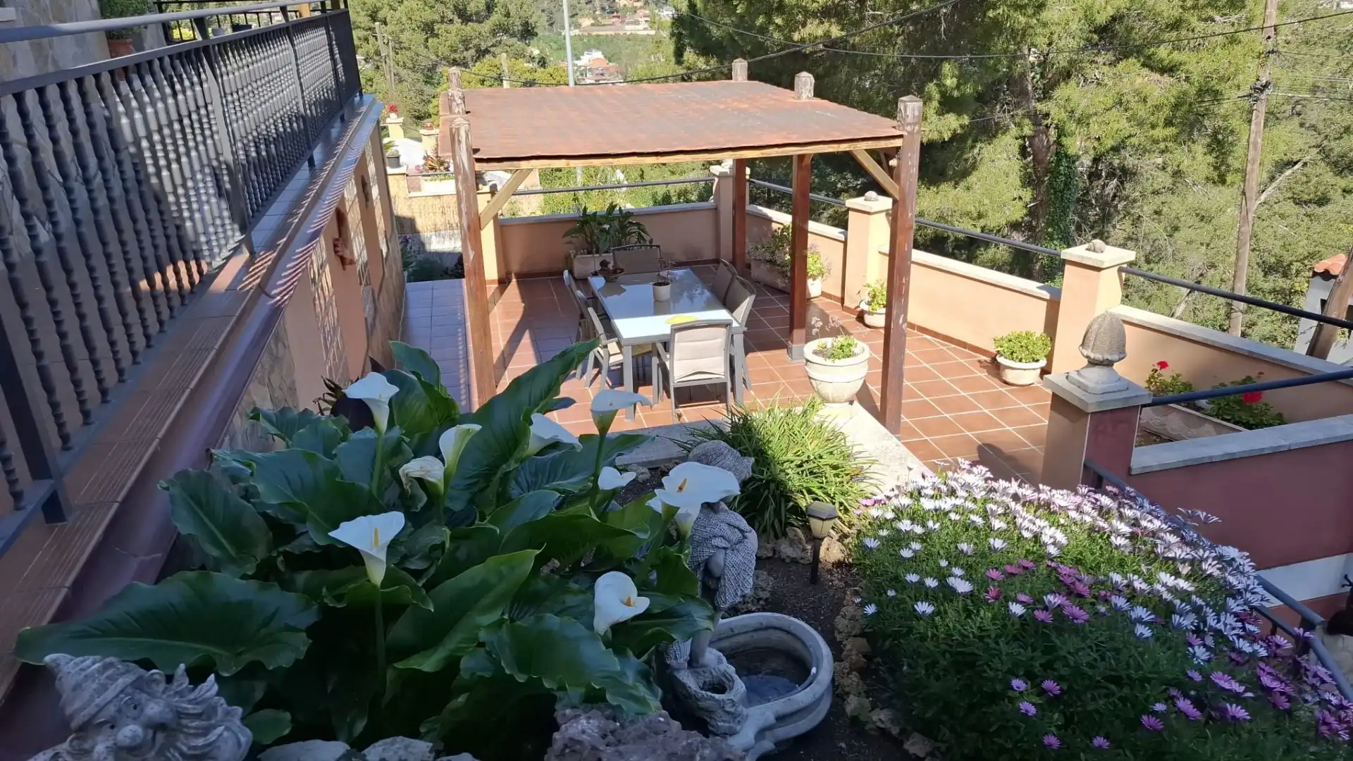 Terraza de Casa o chalet en venta en Vallirana con Calefacción y Terraza