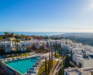 Vista exterior de Casa adosada en venda en Mijas amb Aire condicionat, Calefacció i Piscina comunitària