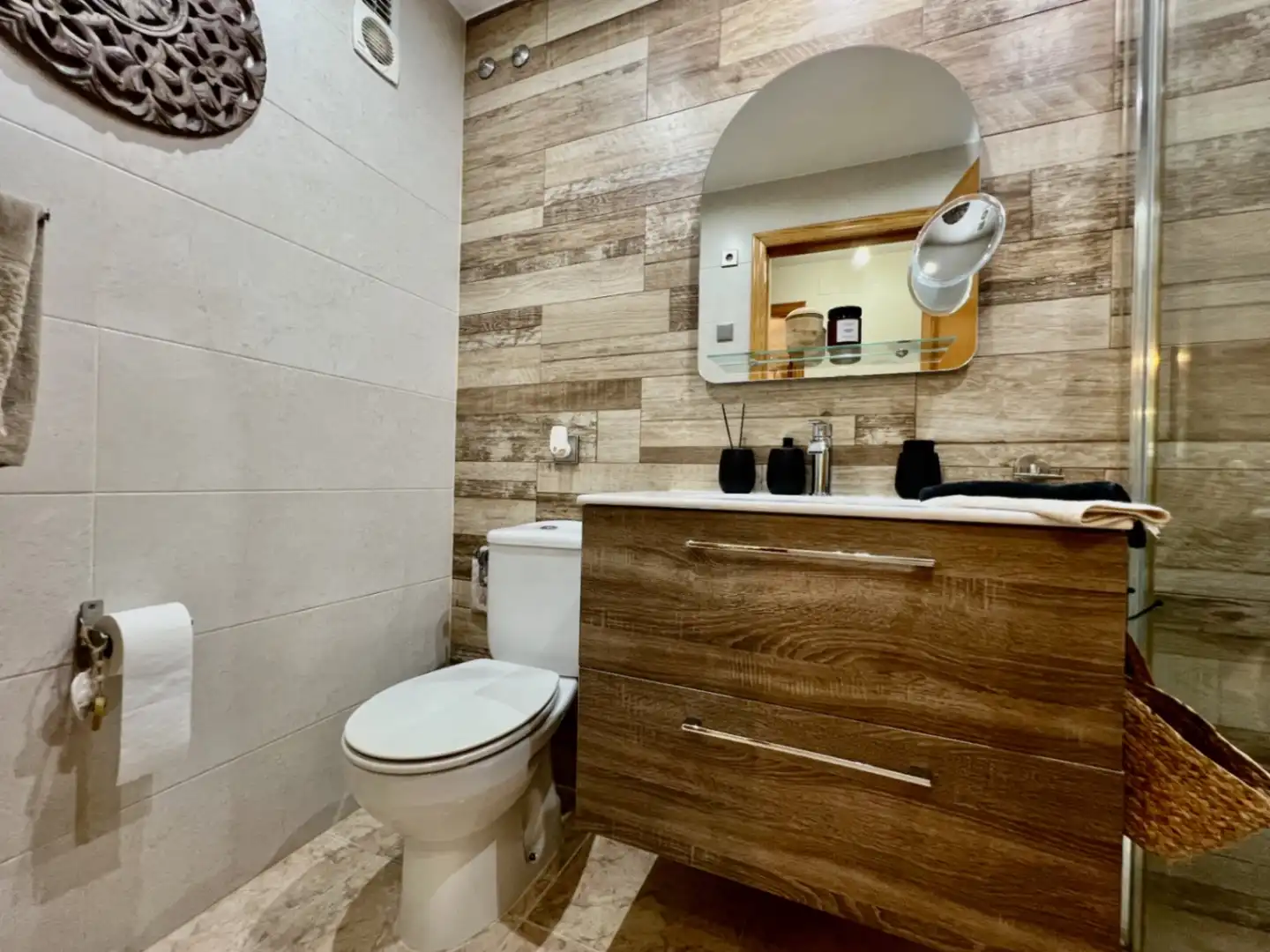 Bathroom of Flat for sale in Jávea / Xàbia  with Air Conditioner and Balcony