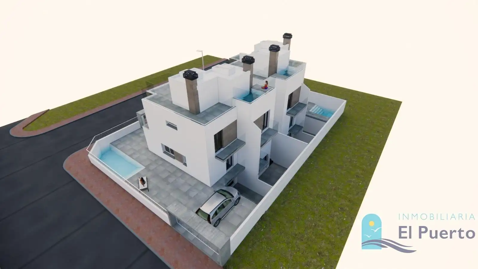 Vista exterior de Dúplex en venda en Mazarrón amb Terrassa, Piscina i Balcó