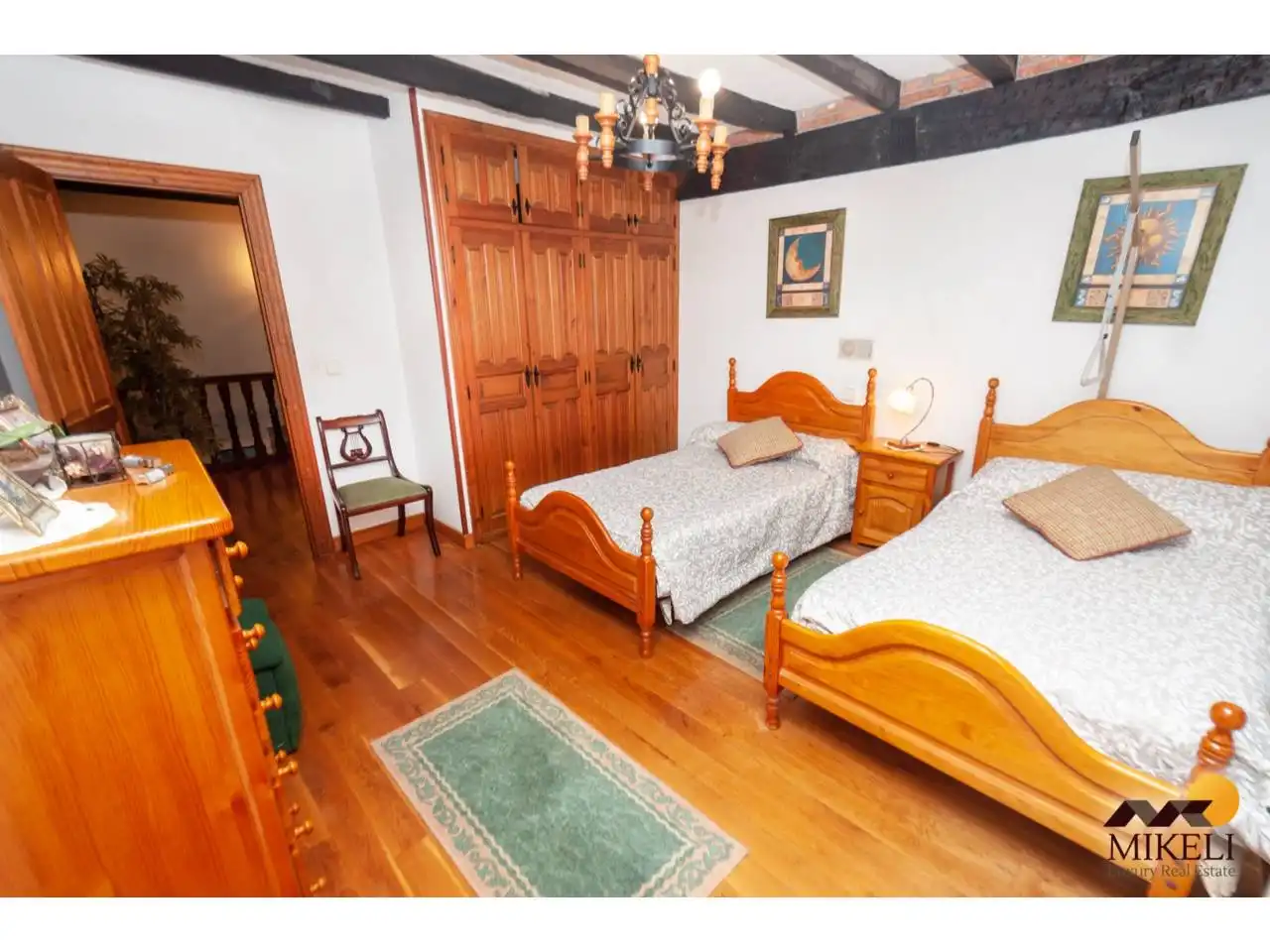 Dormitori de Casa o xalet en venda en Alfoz de Lloredo amb Calefacció, Jardí privat i Terrassa